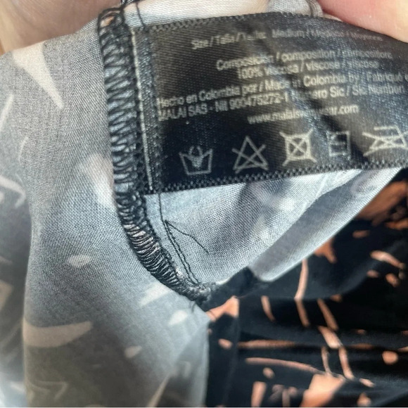 Anthropologie Malai Loni Cover-Up Maxi Dress women’s medium side slits boho - Picture 5 of 14